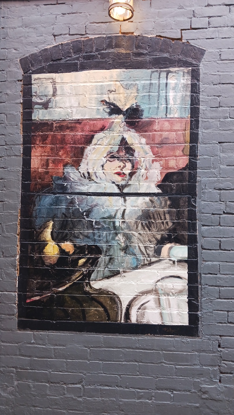 mural in Madison by artist unknown.