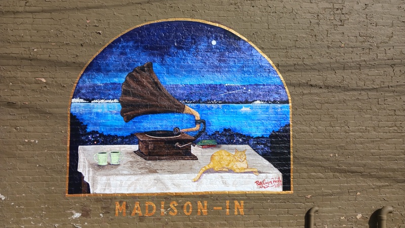 mural in Madison by artist unknown.