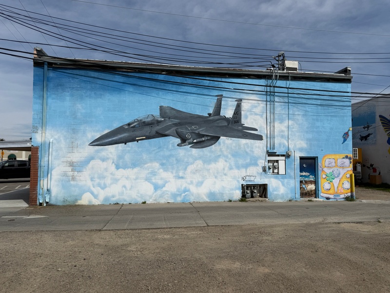 mural in Mountain Home by artist unknown.