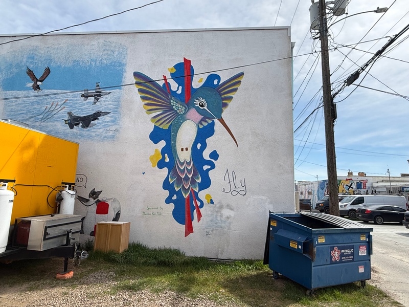 mural in Mountain Home by artist unknown.