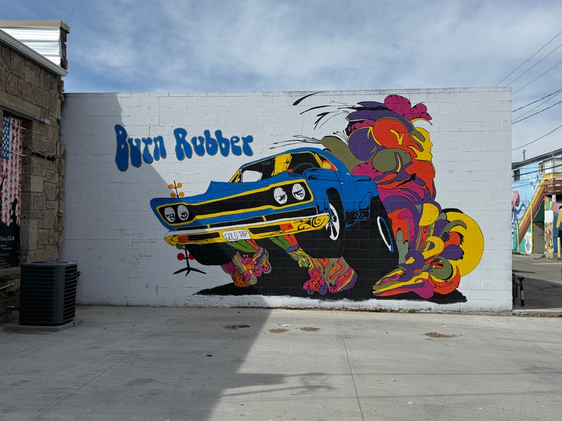 mural in Mountain Home by artist unknown.