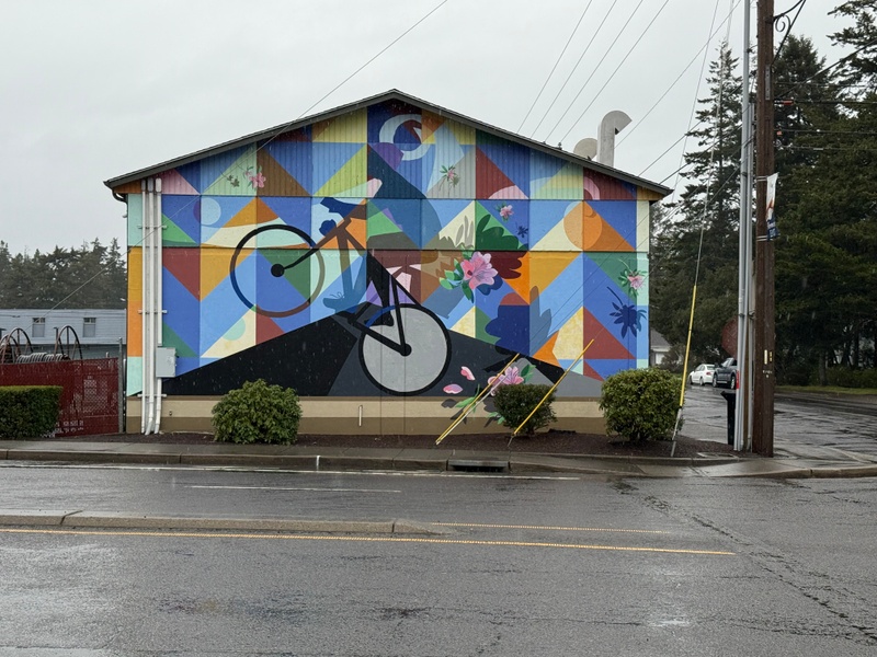 mural in Florence by artist unknown.