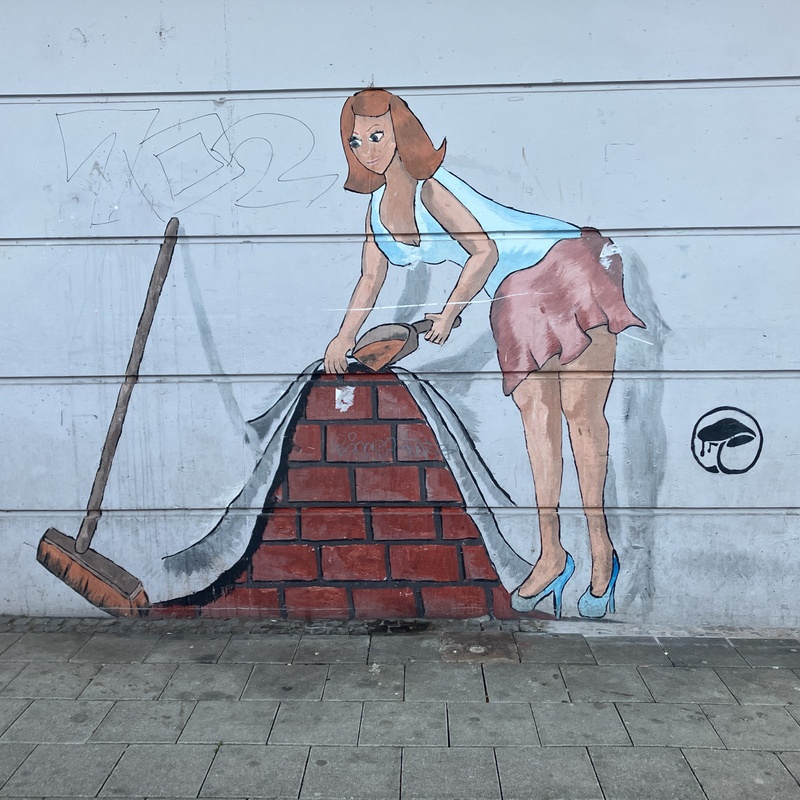 mural in Singen (Hohentwiel) by artist unknown.