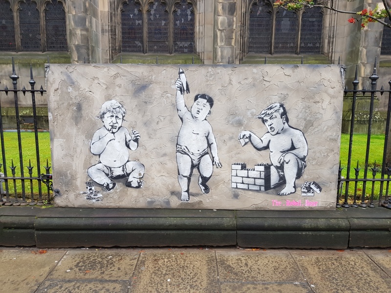 mural in  by artist unknown.