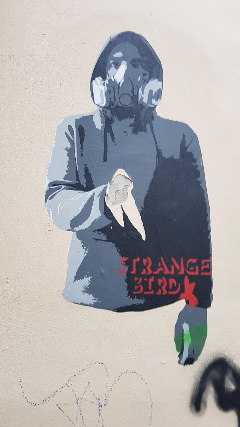 mural in  by artist unknown.