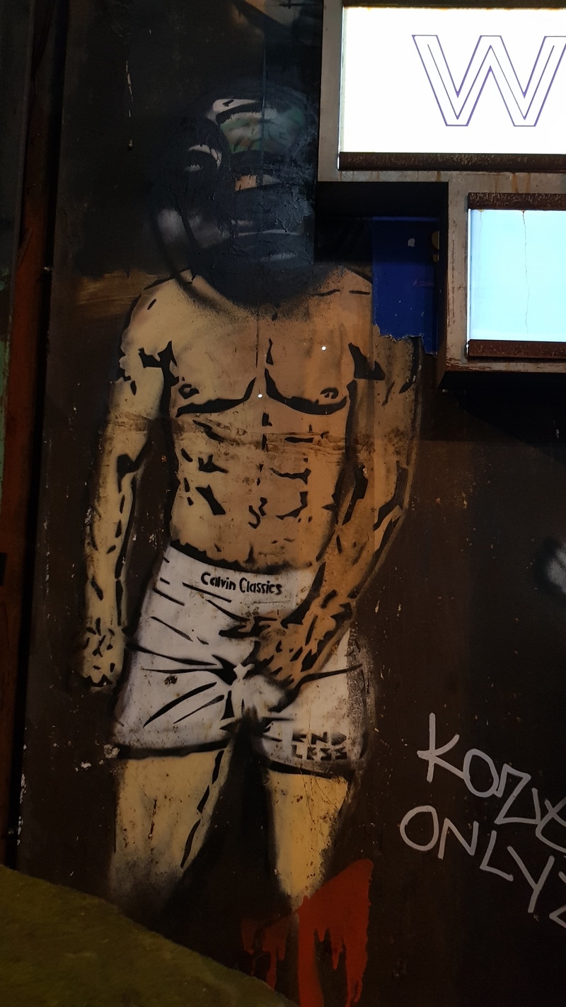 mural in  by artist unknown.