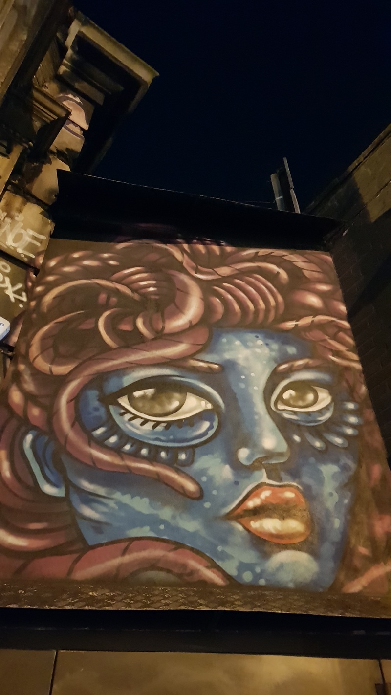 mural in  by artist unknown.