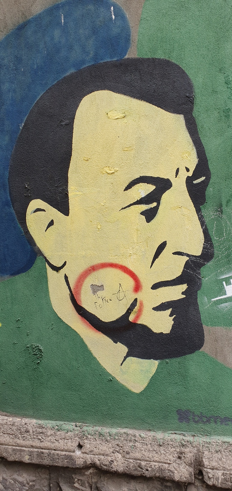mural in  by artist unknown.