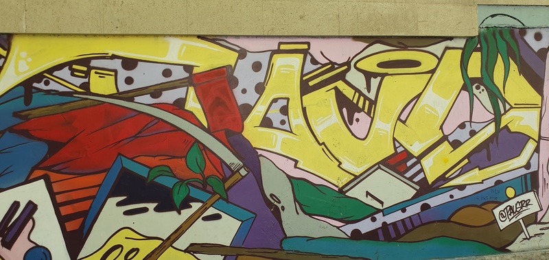 mural in  by artist unknown.
