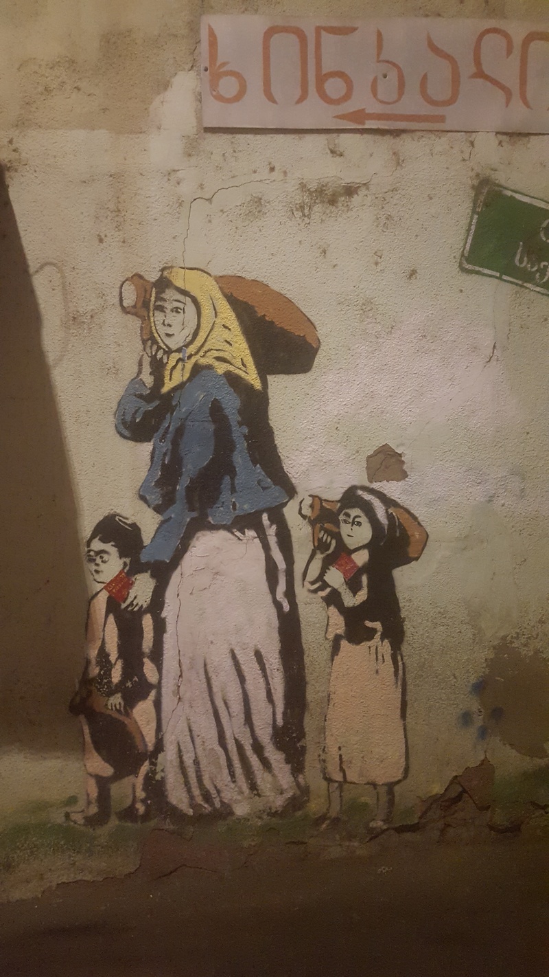 mural in T