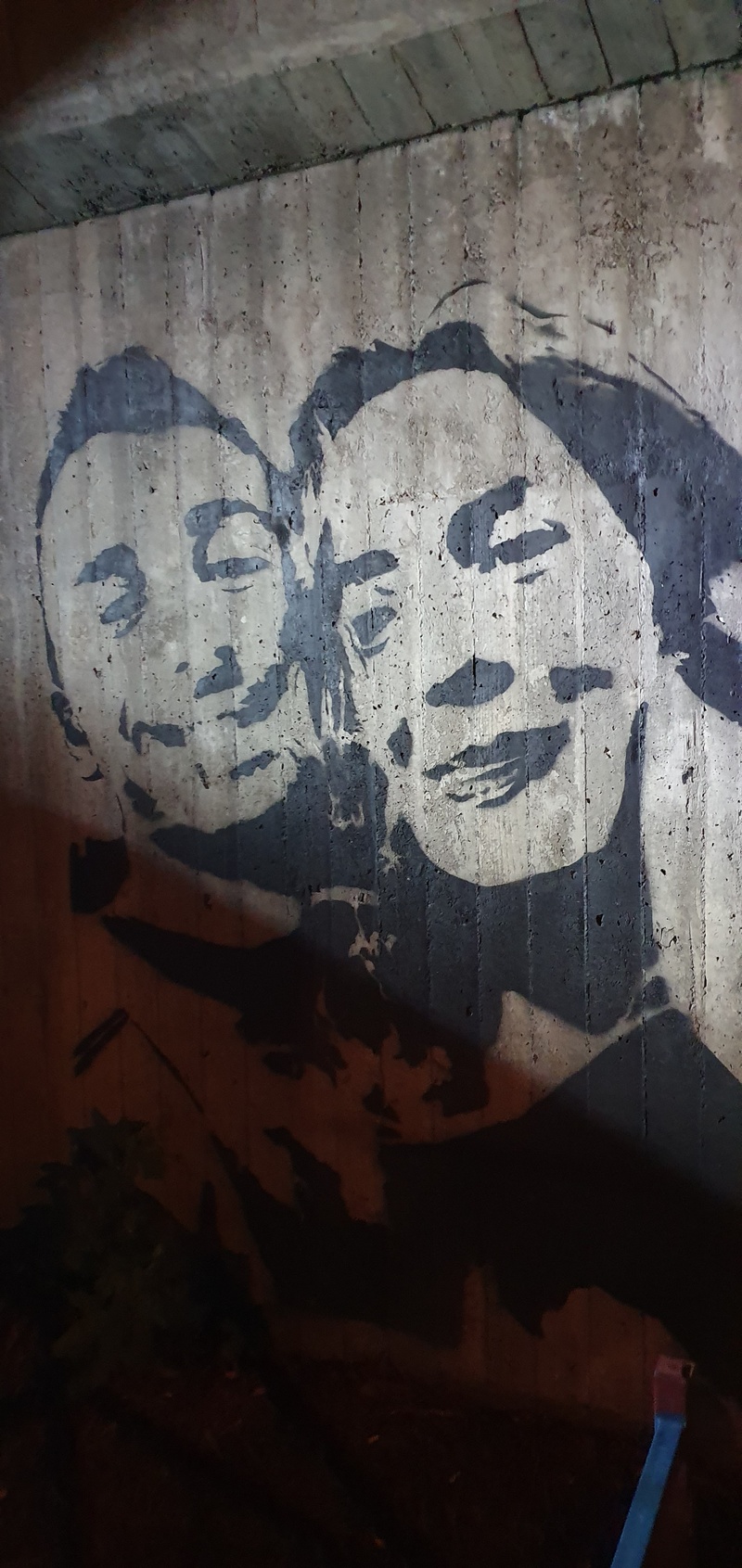 mural in  by artist unknown.