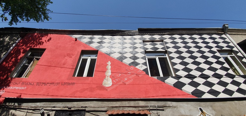 mural in  by artist unknown.