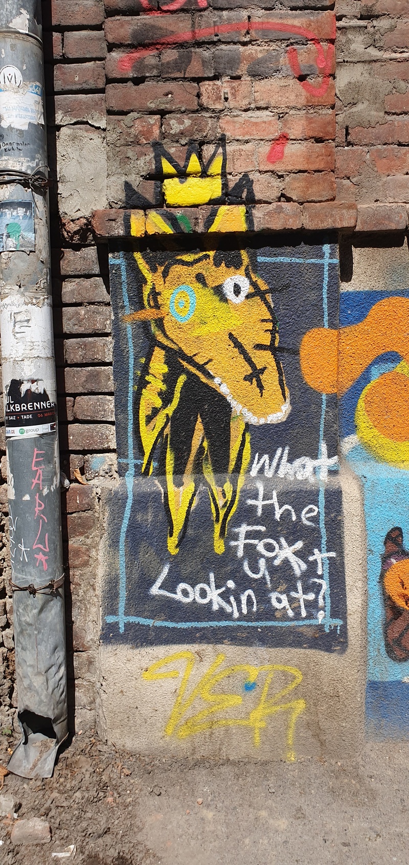 mural in  by artist unknown.
