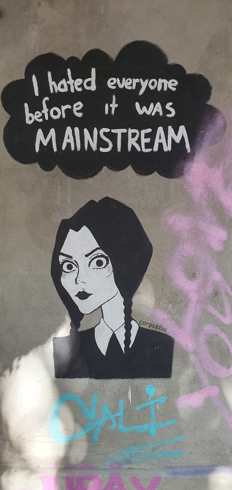 mural in  by artist unknown.