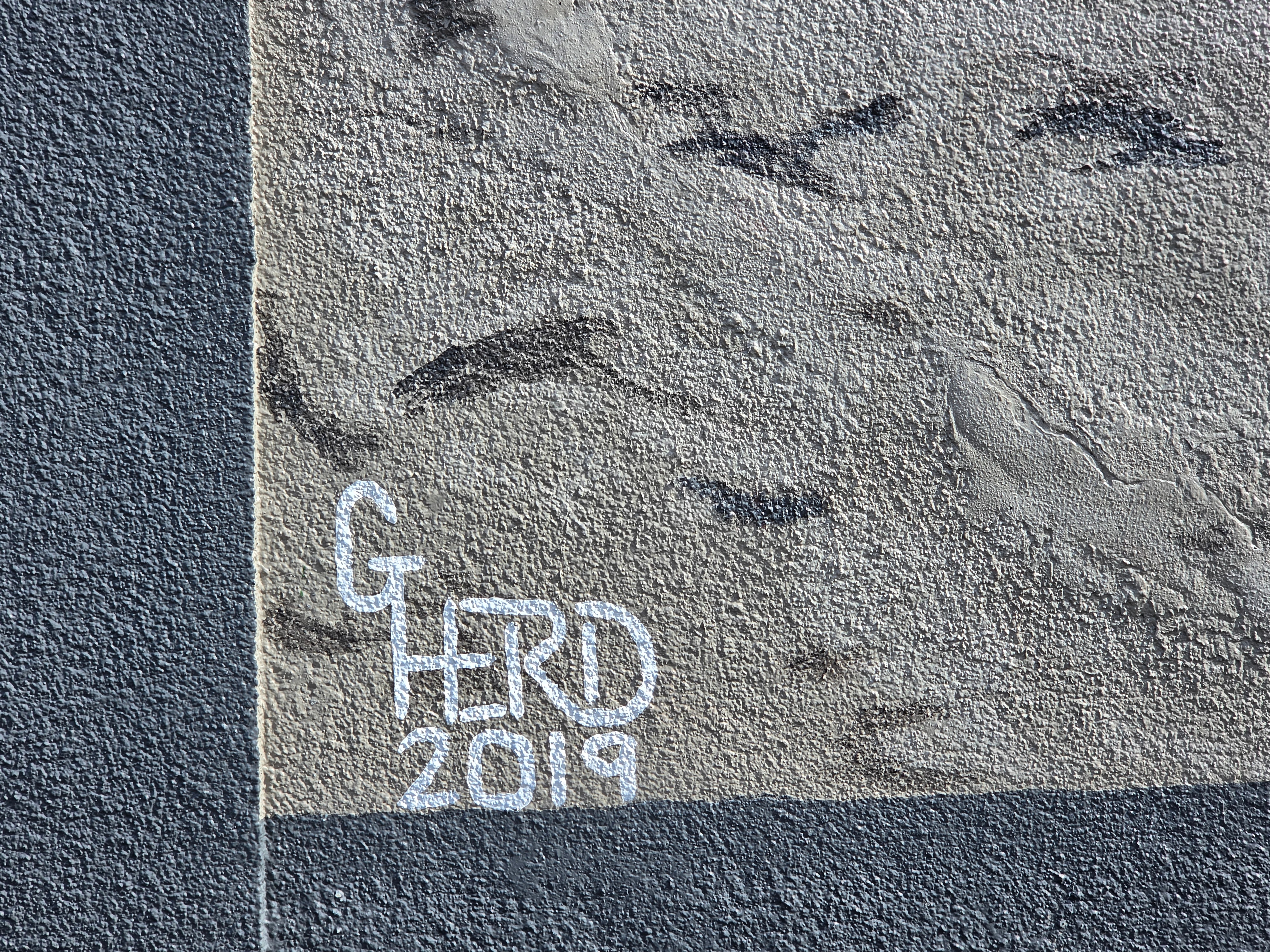 mural in Reedsport by artist Gary Herd.