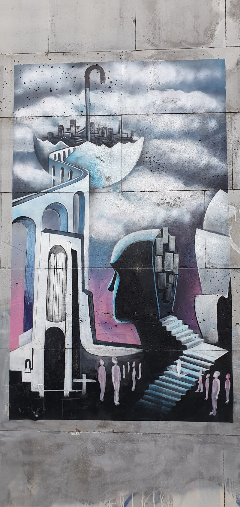 mural in  by artist unknown.