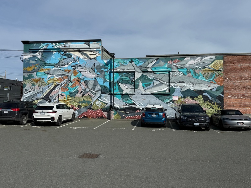 mural in Victoria by artist unknown.