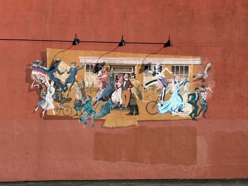 mural in Victoria by artist unknown.