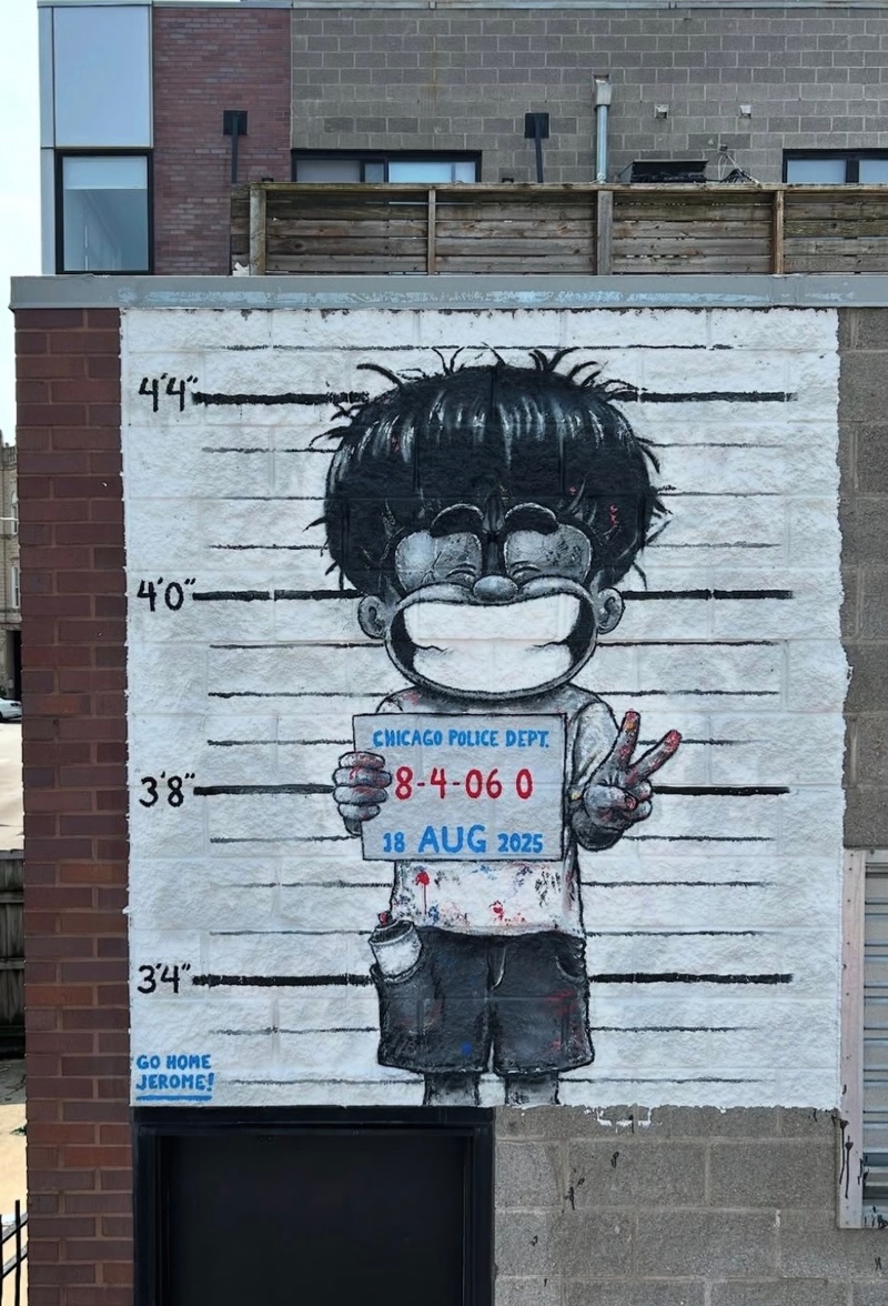 mural in Chicago by artist Jerome Tiunayan.
