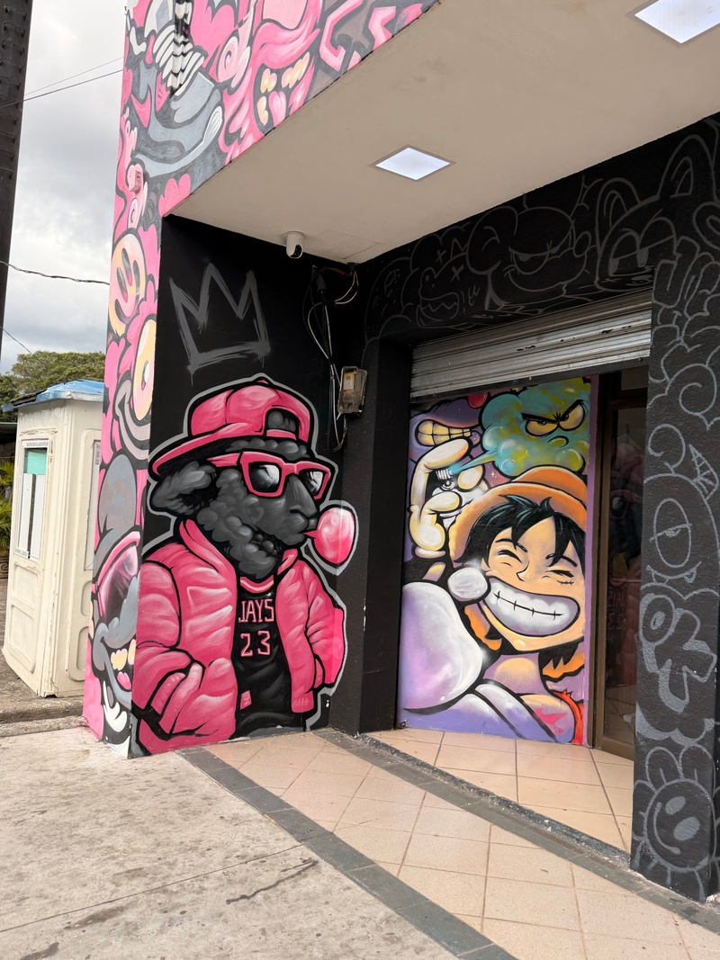 mural in Managua by artist unknown.