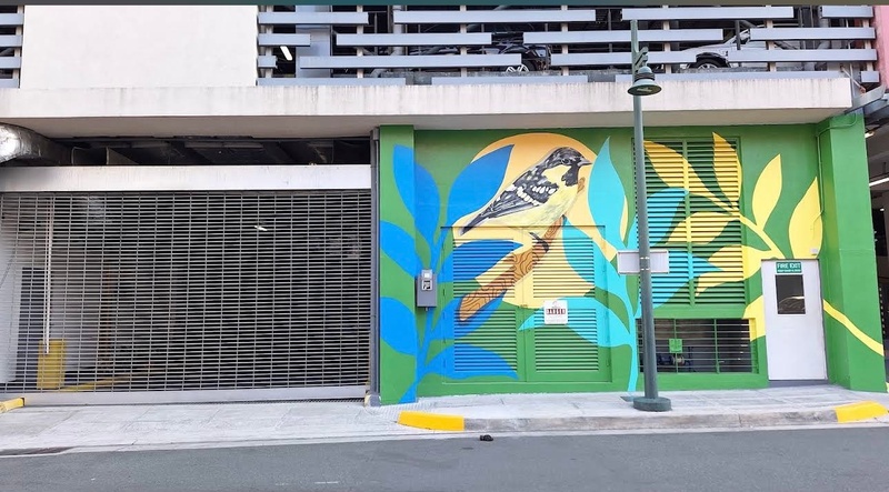 mural in  by artist unknown.