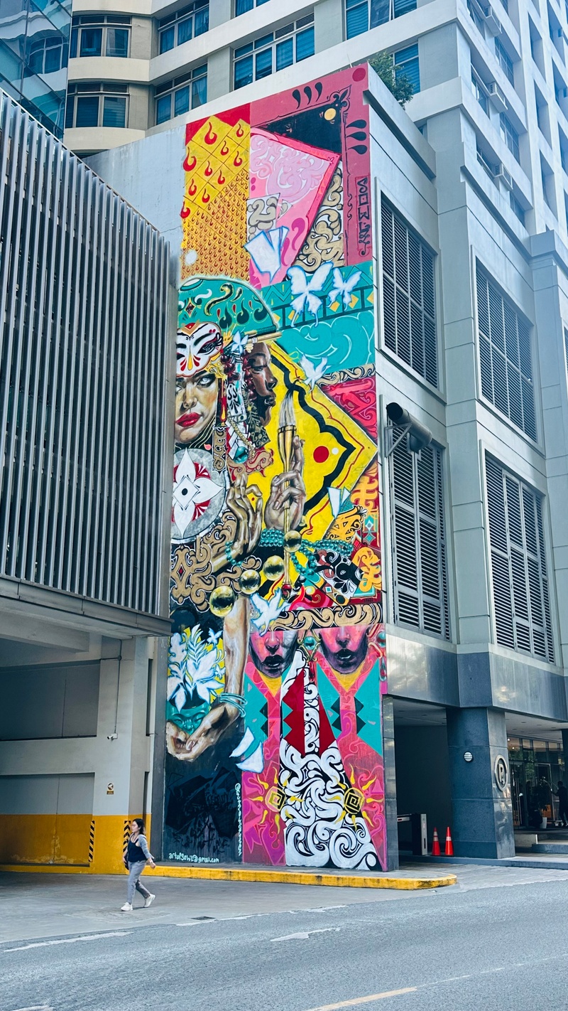 mural in Quezon City by artist unknown.