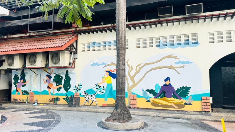 mural in Quezon City by artist unknown.