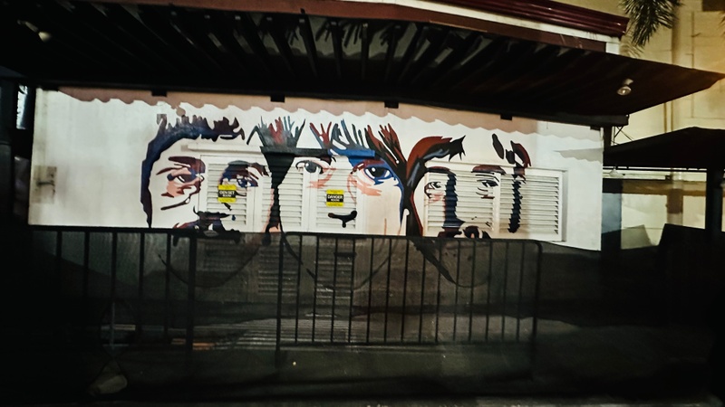 mural in Quezon City by artist unknown.
