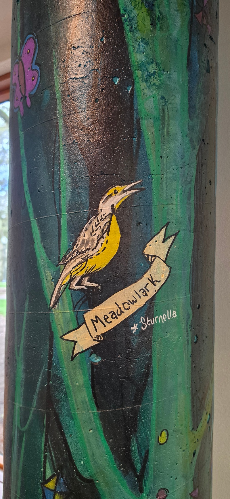 mural in McMinnville by artist unknown.