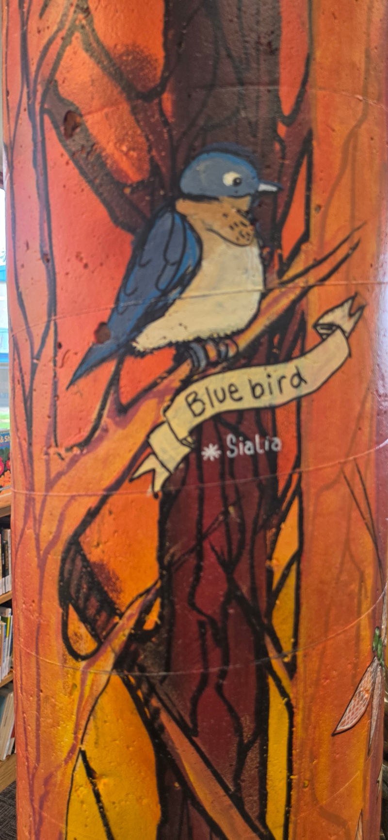 mural in McMinnville by artist unknown.