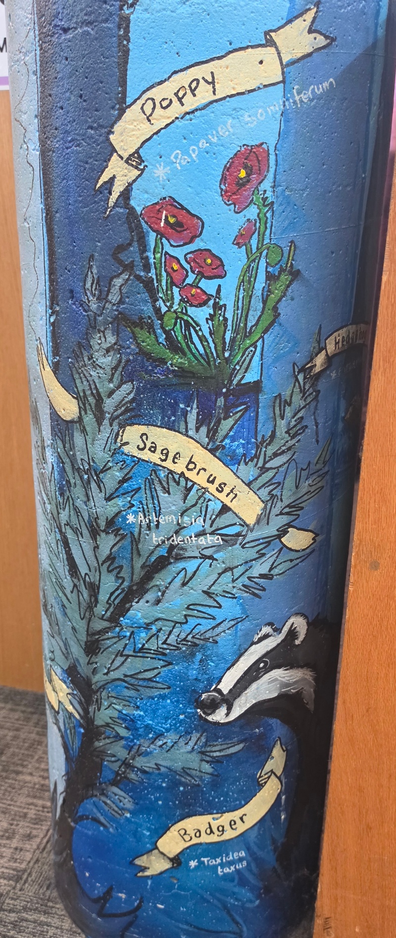 mural in McMinnville by artist unknown.