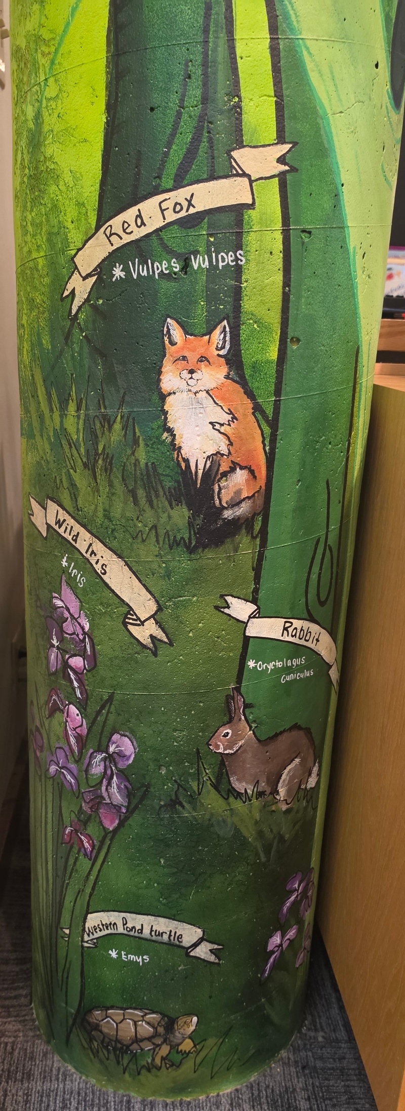 mural in McMinnville by artist unknown.