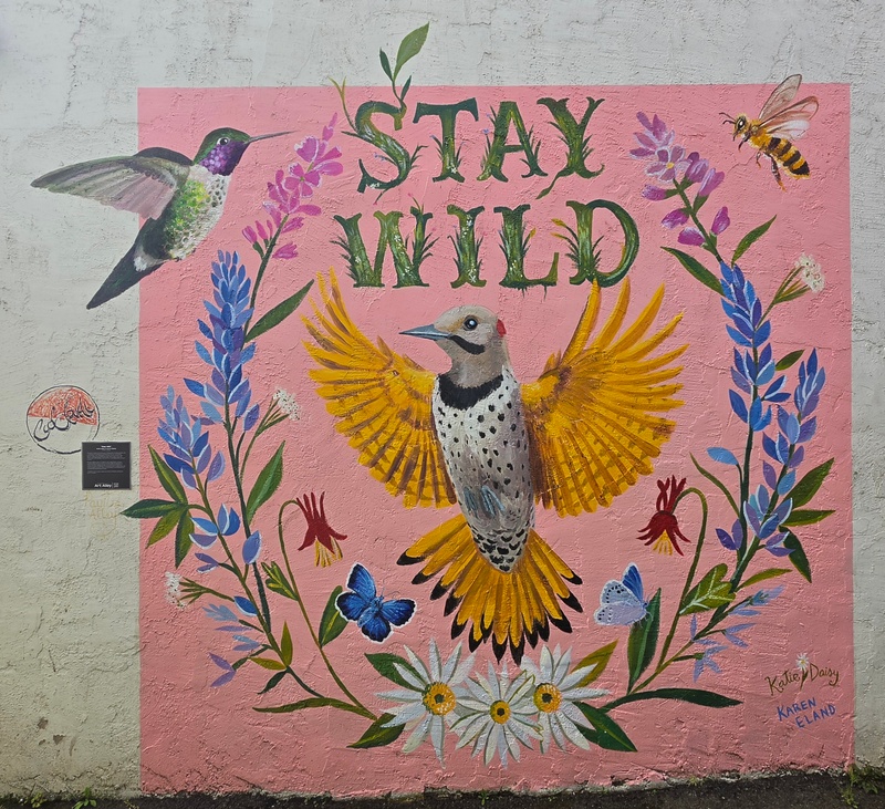 mural in McMinnville by artist unknown.