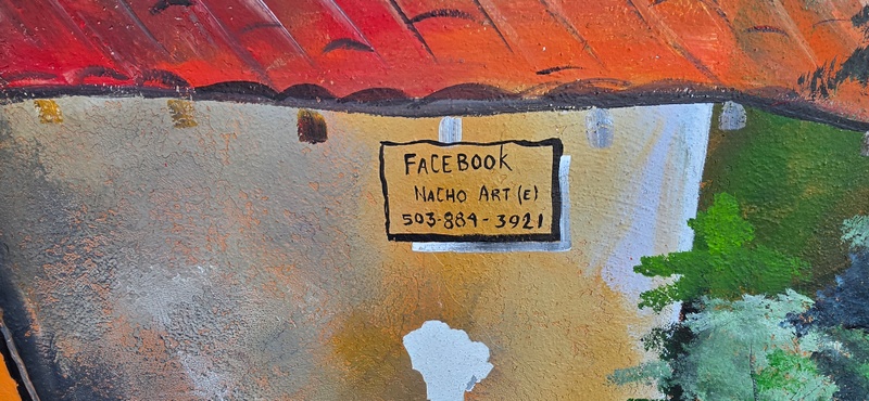 mural in McMinnville by artist unknown.