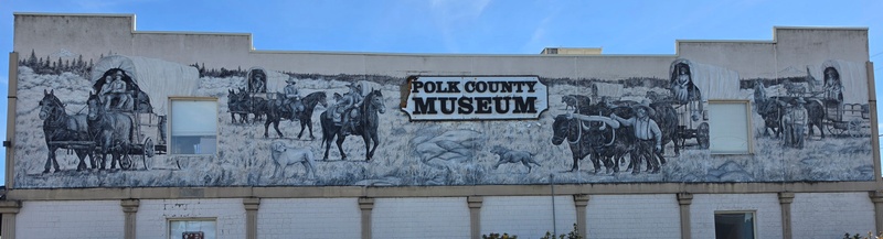mural in Independence by artist unknown.