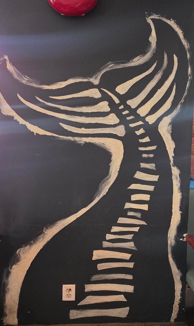 mural in Kingston by artist unknown.