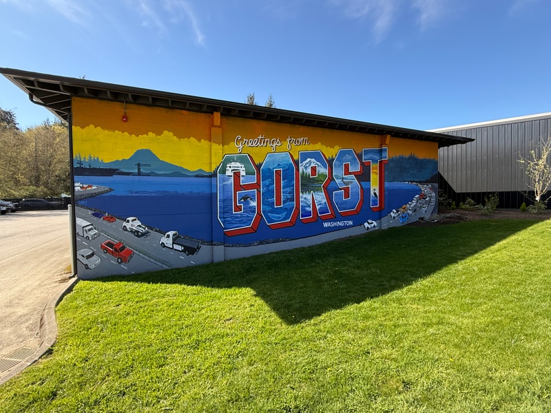 mural in  by artist unknown.