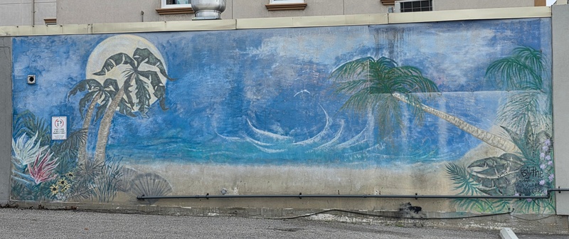 mural in Oshawa by artist unknown.