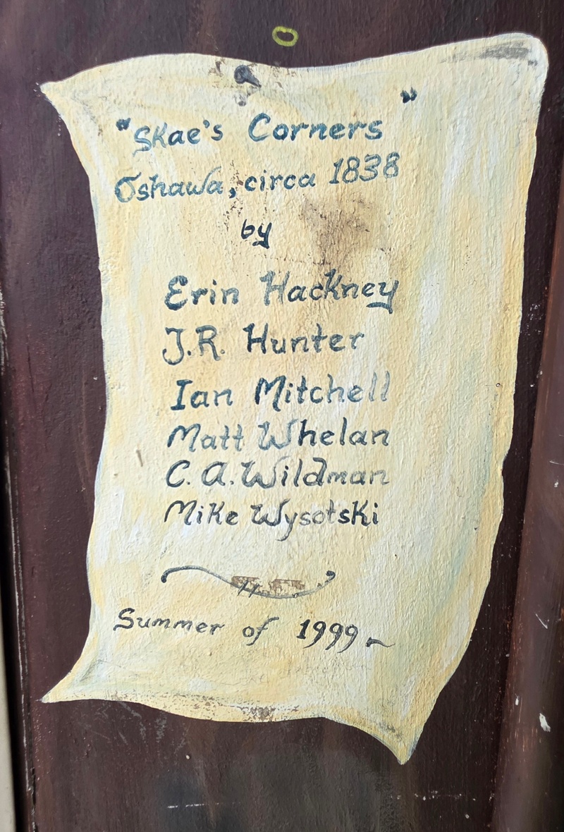 mural in Oshawa by artist unknown.
