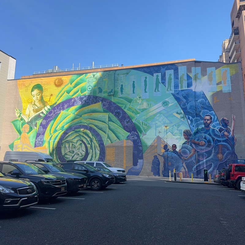 mural in Philadelphia by artist unknown.