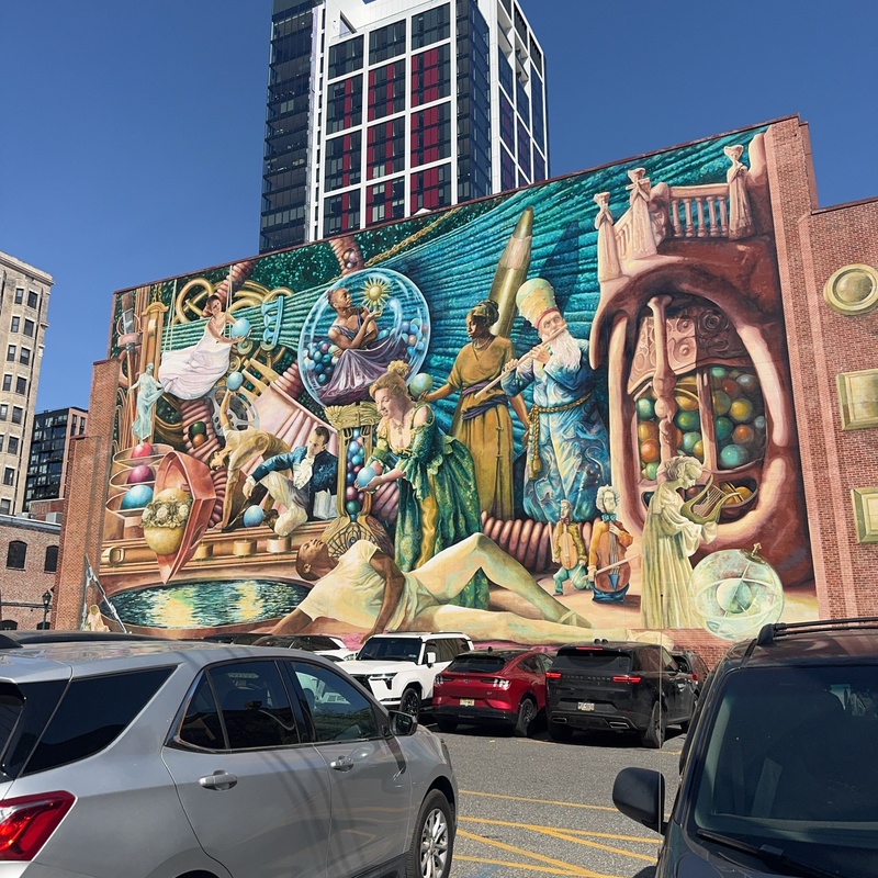 mural in Philadelphia by artist unknown.