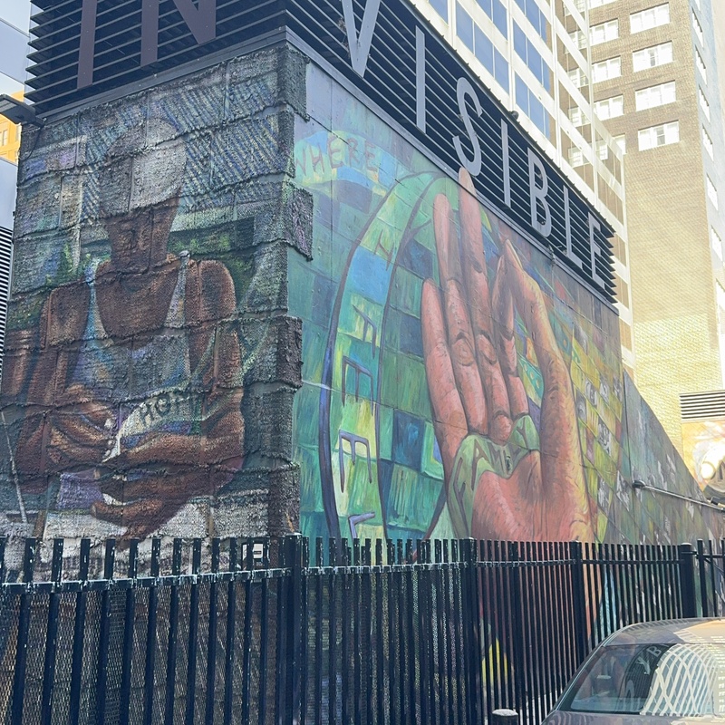 mural in Philadelphia by artist unknown.