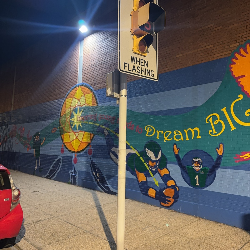 mural in Philadelphia by artist unknown.
