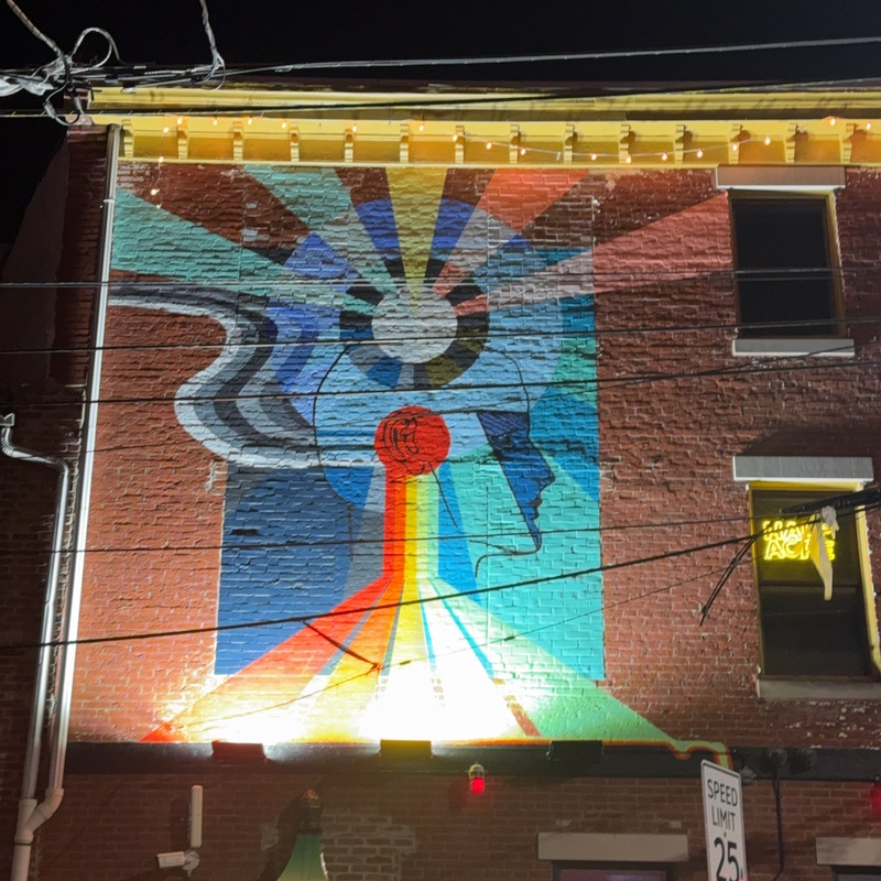 mural in Philadelphia by artist unknown.