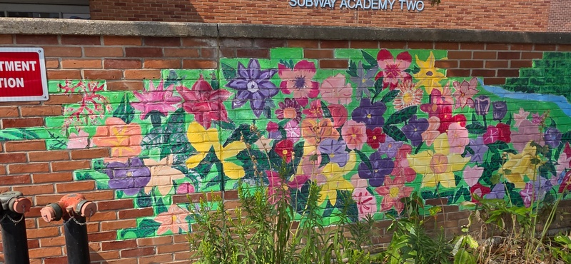 mural in Toronto by artist unknown.