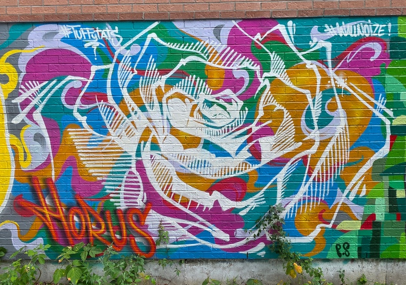 mural in Toronto by artist unknown.