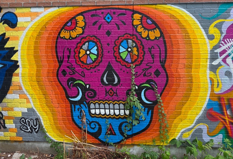 mural in Toronto by artist unknown.