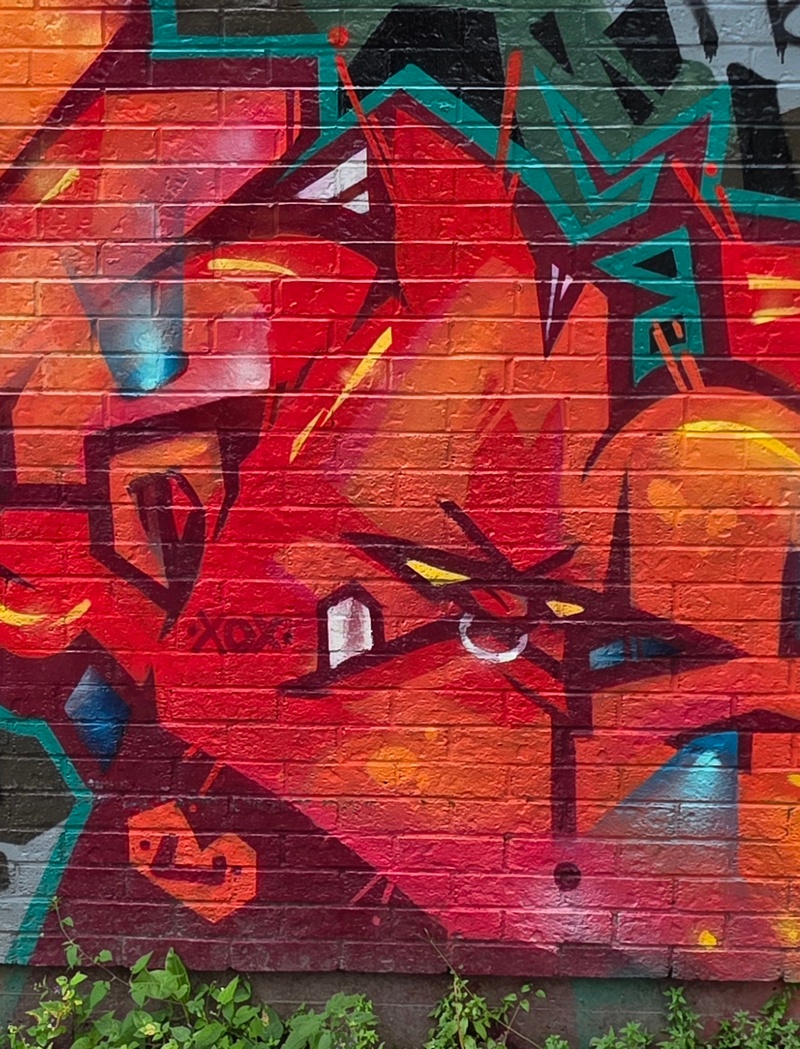 mural in Toronto by artist unknown.