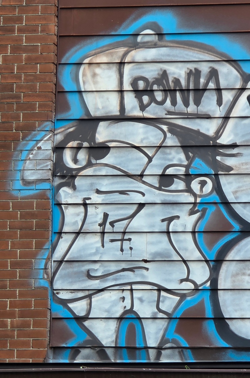 mural in Toronto by artist unknown.