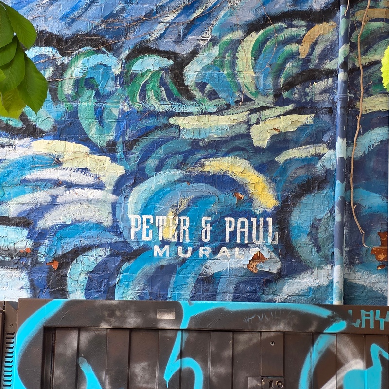 mural in Toronto by artist unknown.